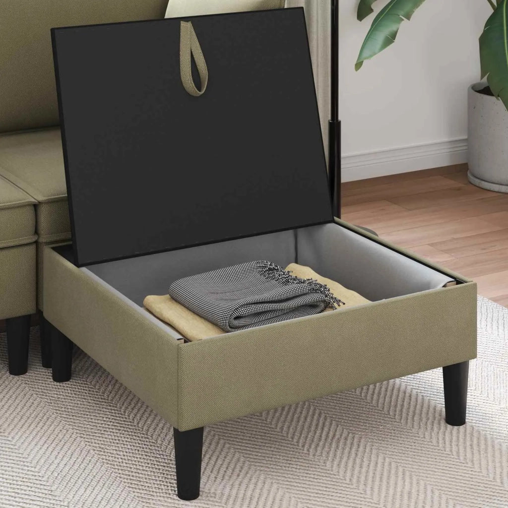 Pouf con Storage Cachi Velluto 42027146
