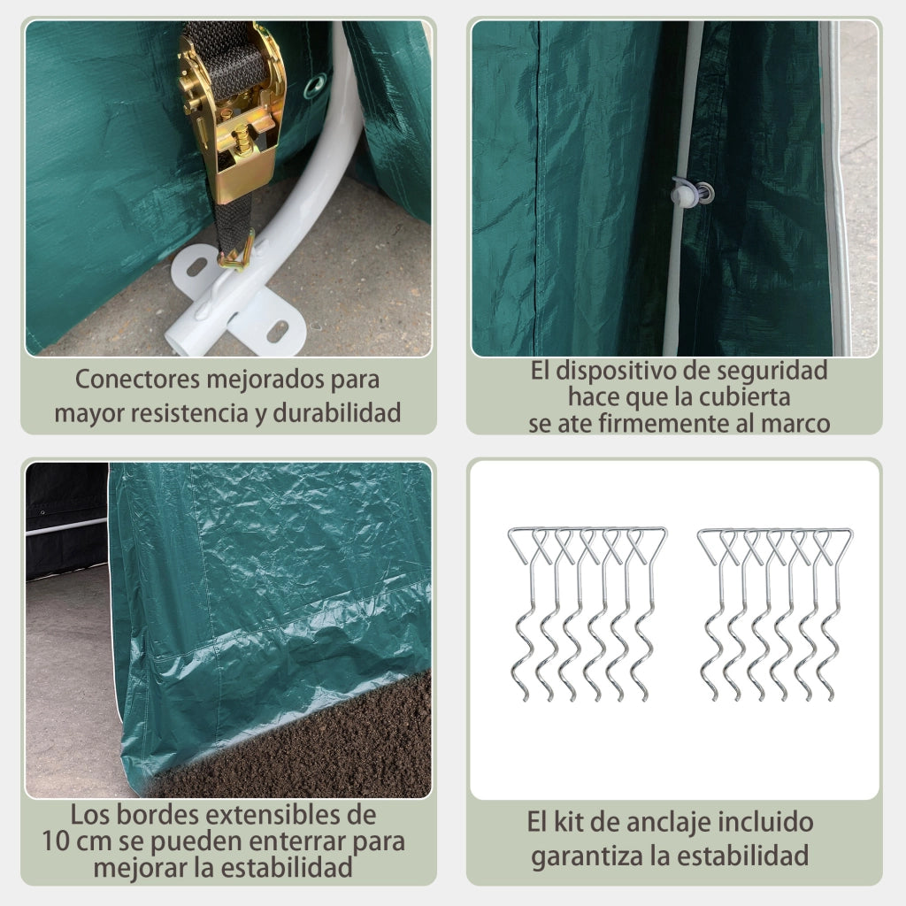 Carpa da Giardino ¨C zephmum ¨C Verde 240x200x200 cm