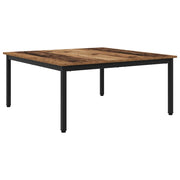 Tavolino da salotto | Tavolino da caff¨¨ | Tavolino da Soggiorno Legno vecchio 100 x 100 x 45 cm