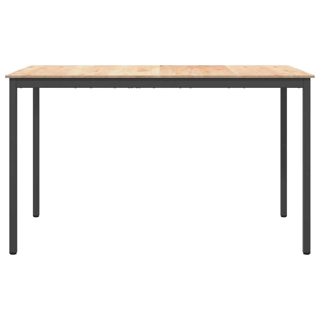 Tavolo da bar Naturale 180 x 90 x 105 cm Pino massello 892811
