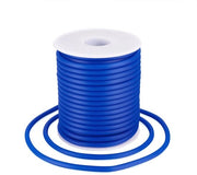 Cordone in gomma 30 metri - Tubo intero 4 mm - Sottile tubo con foro 2 mm - Cordino per gioielli - Attività artigianali - Comfortevole forma - Cordino per gioielli.