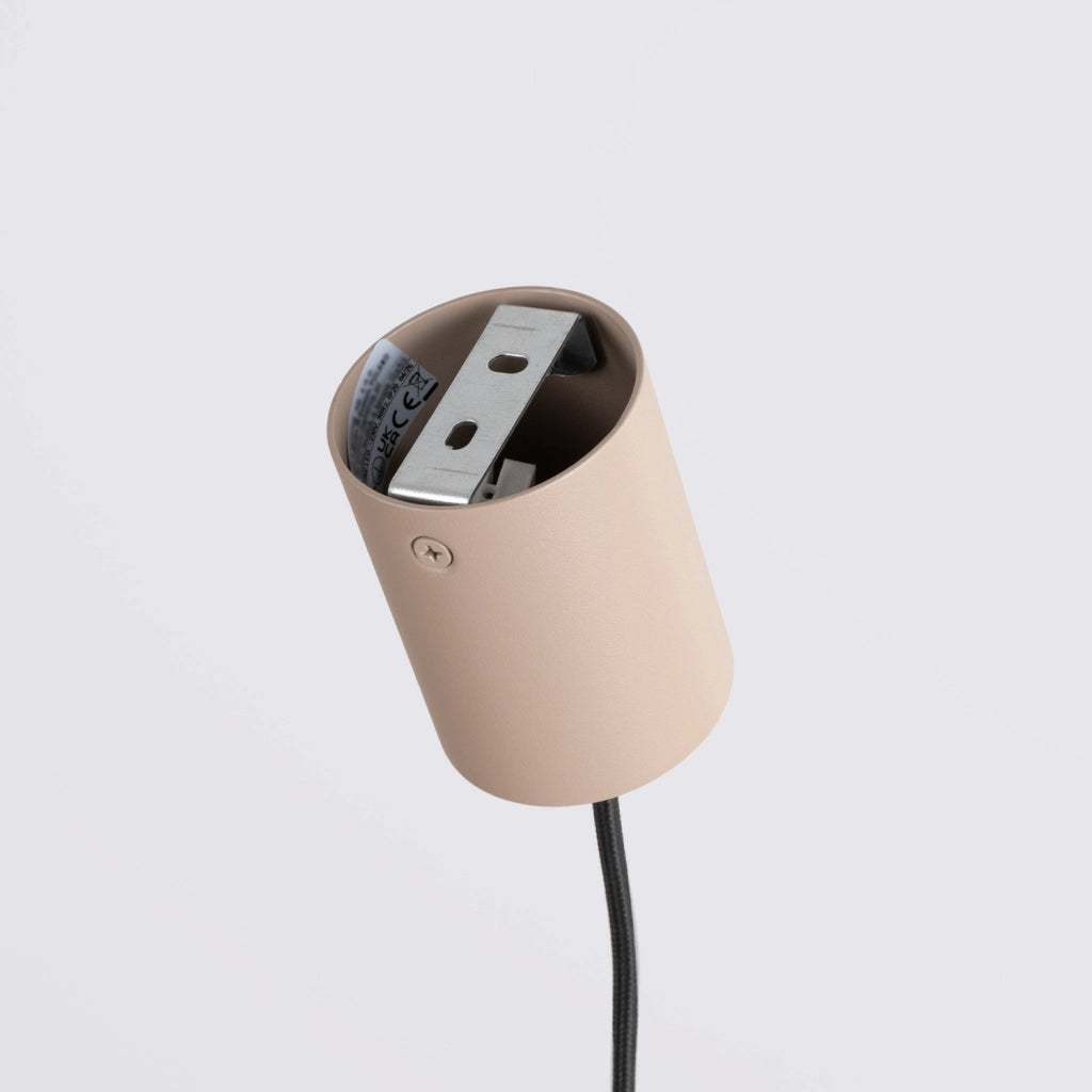 Lampadario AURA 4 tortora Gx53