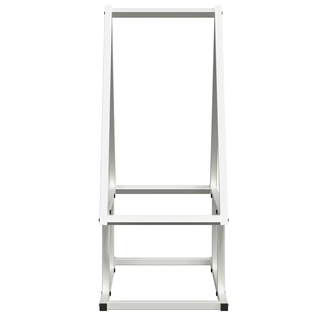 Rastrelliera per Legna da Ardere Bianca 50x25x60 cm CFW6617383