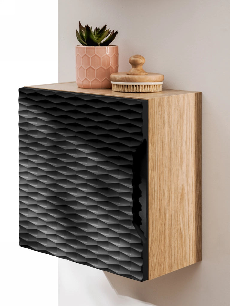Pensile Qubik 35x35 cm 1 anta Ocean Black 35 x 35 x 19 cm