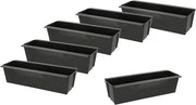 Inserzione per pianta per pallet europeo - plastica - 6 pezzi - antracite