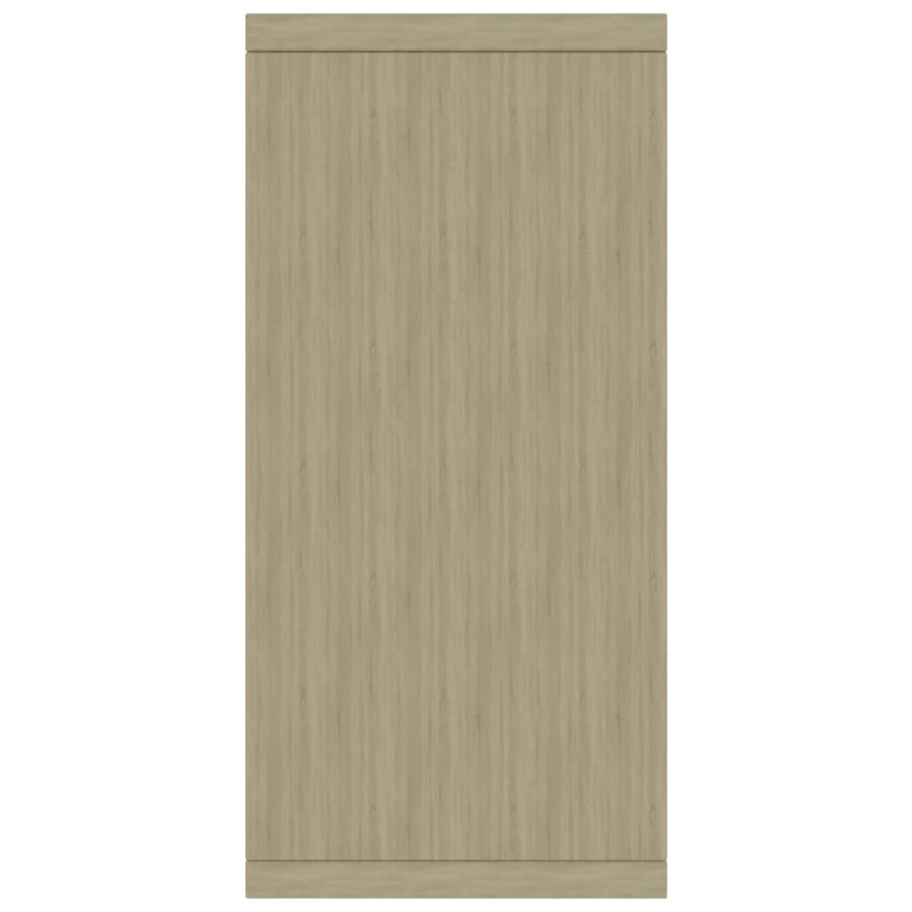 Buffet credenza cassettiera armadio mobile contenitore organizer cucina soggiorno rovere Sonoma 88 x 30 x 65 cm legno ingegnerizzato marrone 02_0031725