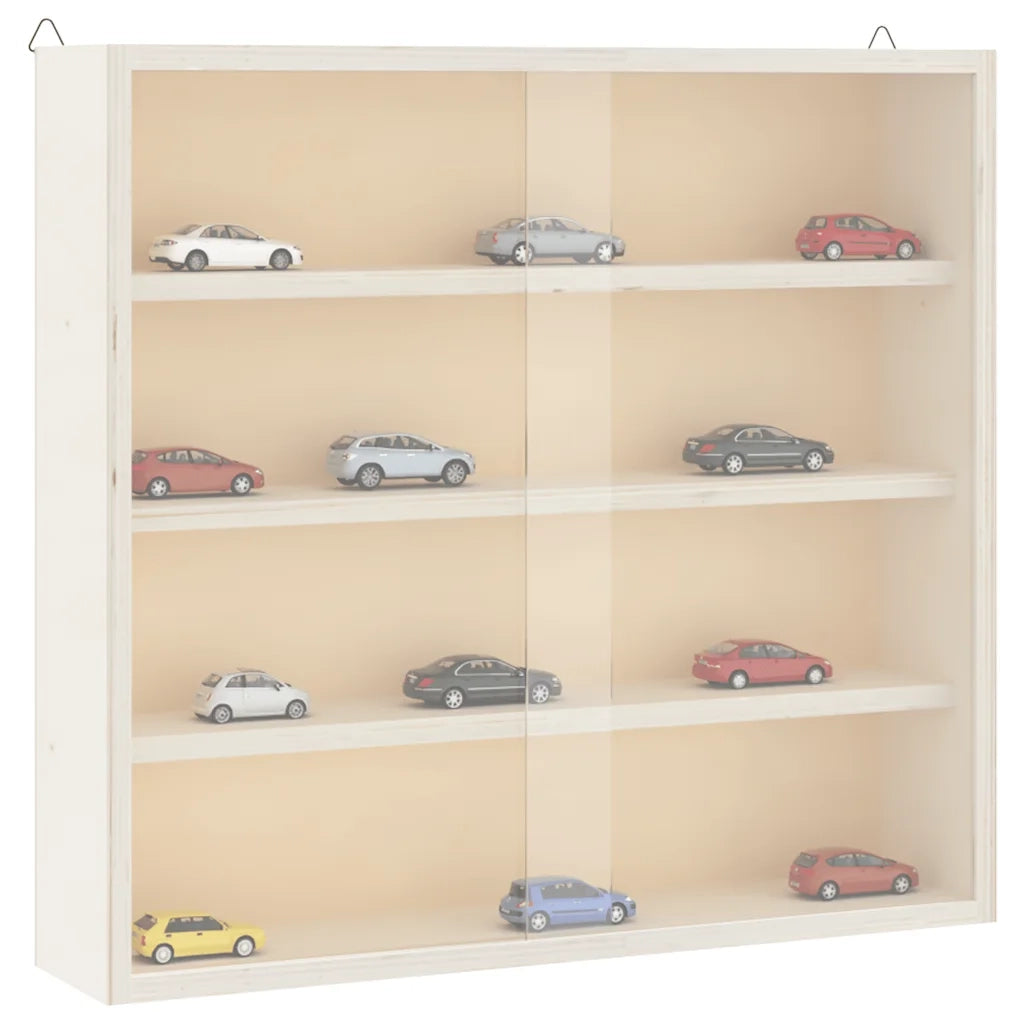 Teca da Collezione in Legno con Porte 40x8,5x37 cm CFW9419342
