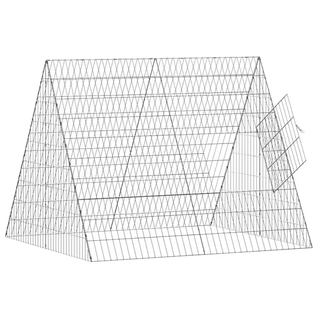 Gabbia per Conigli Argento 110 x 100 x 85 cm Acciaio zincato CFW8283953