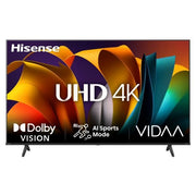Hisense Tv 50" Led Ultra Hd 4k Smart Dvb/t2/s2 50a6n It