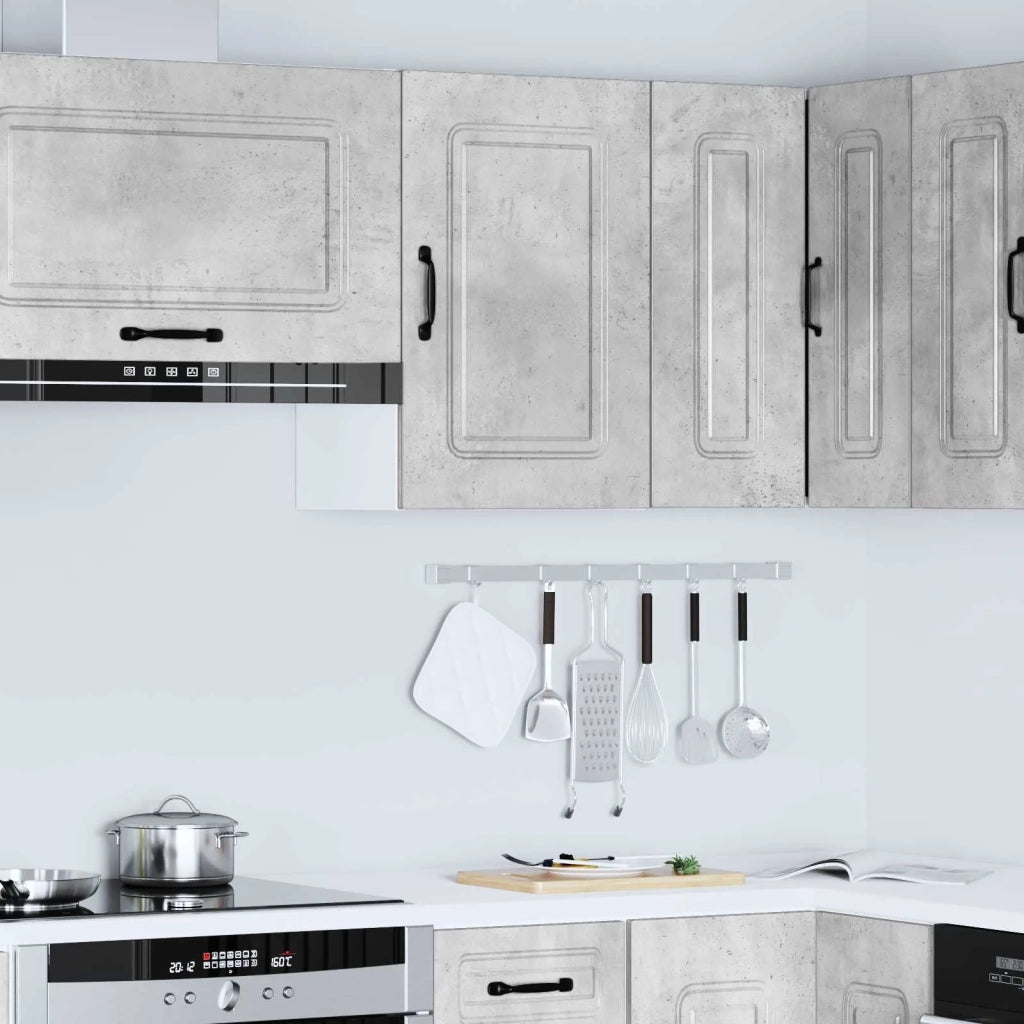 Pensile da Cucina Kalmar Grigio Cemento in Legno Multistrato 853551