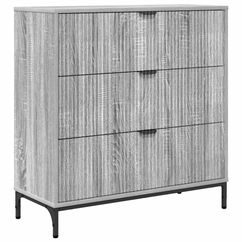 Credenza Grigio Sonoma 79,5 x 33 x 82 cm Legno multistrato 883440