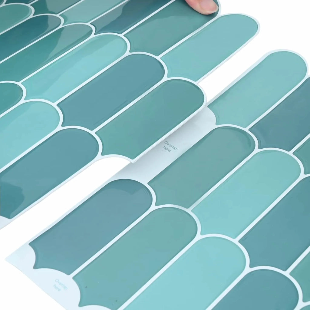 Piastrella Piuma 20 pcs Blu 30 x 30 cm Poliuretano e PET