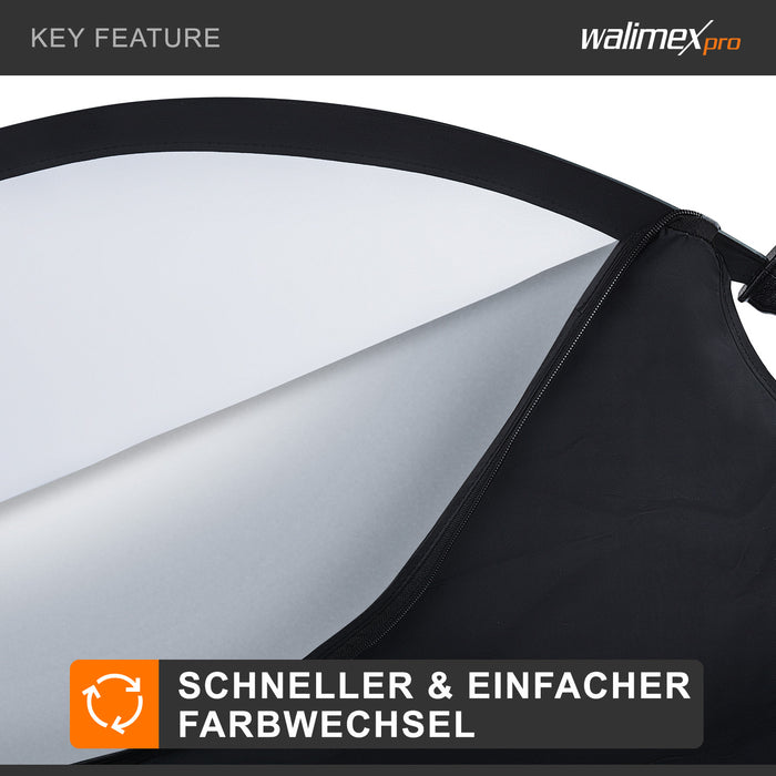 5in1 riflettore pieghevole comfort ondulato Ø80cm