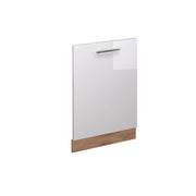 Vicco Pannello frontale della lavastoviglie Bianco lucido 60 cm senza piano di lavoro