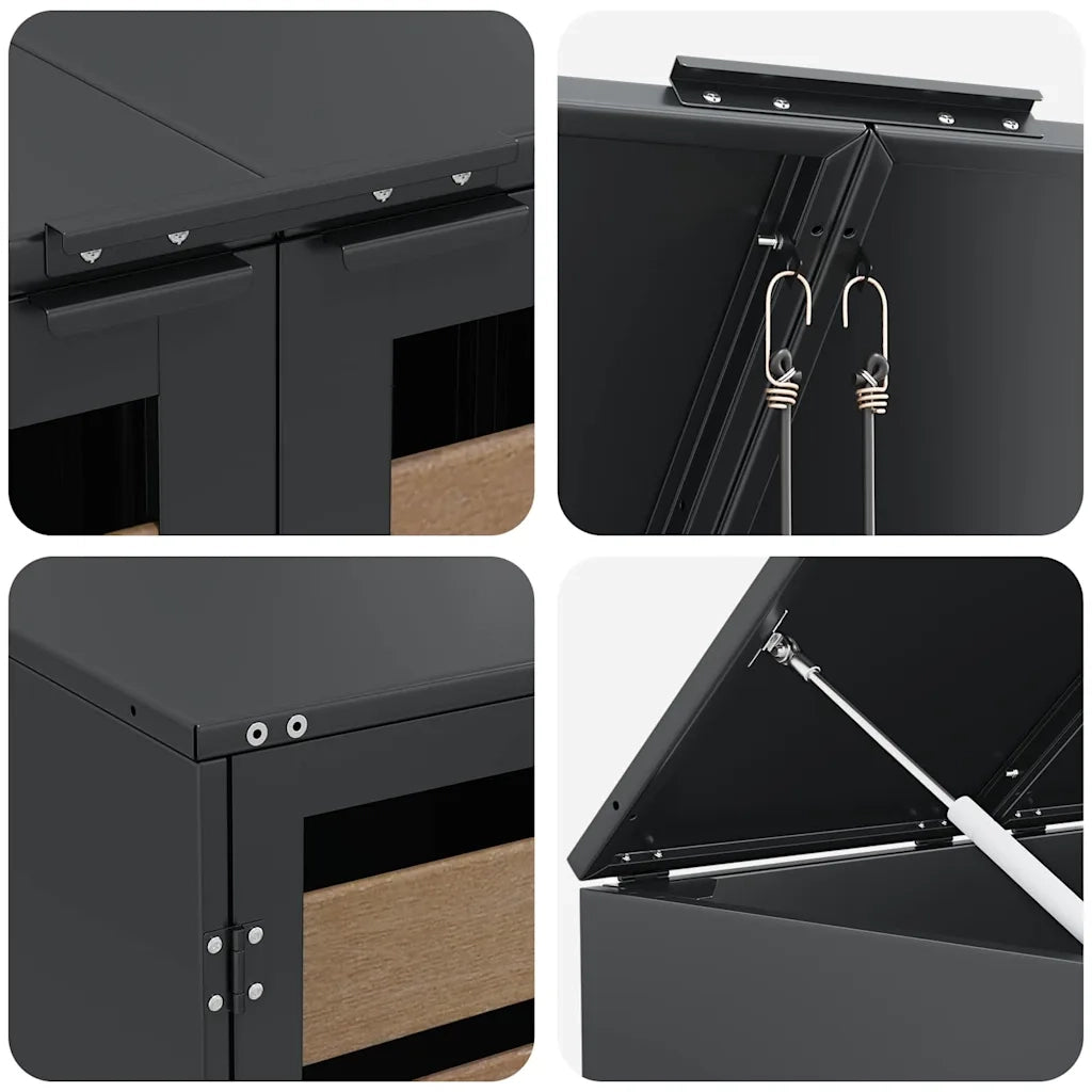 Magazzino per contenitori con coperchio sollevabile a gas per contenitore da 240L CFW8991202