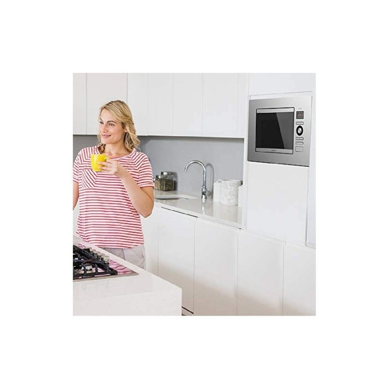 CECOTEC 01382 - Microonde a incasso GrandHeat 2090 Built-In Steel