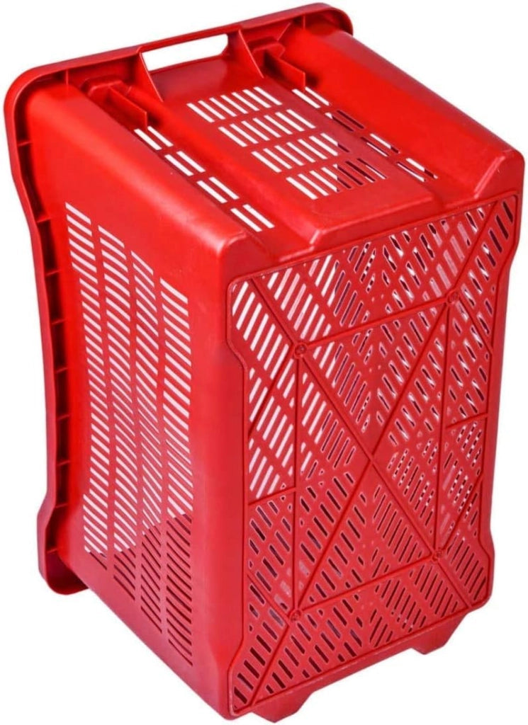 Cassetta Cesta Forata per Raccolta Olive, 56x35x31 cm max 25 kg, Agricola 40 Litri Impilabile Manici Rinforzati NUMERO ARTICOLI: 1 PZ