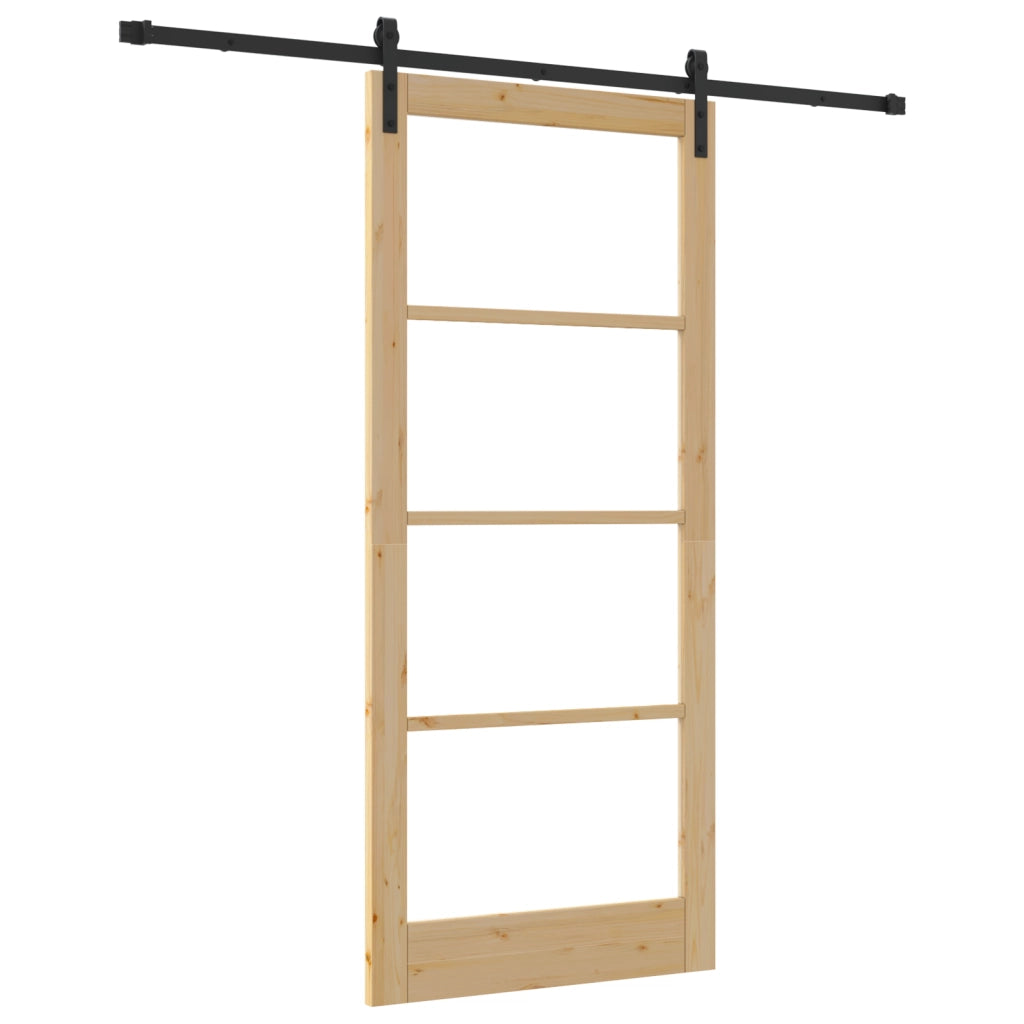 Porta Scorrevole con Set di Ferramenta 'ORKDAL'93x211 cm