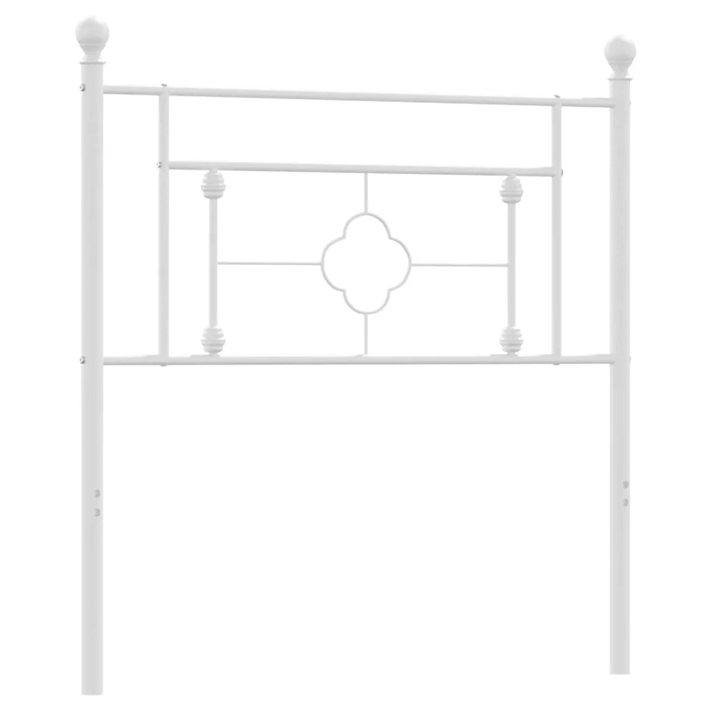 Testiera di Ricambio in Metallo Bianco 100 cm 374417