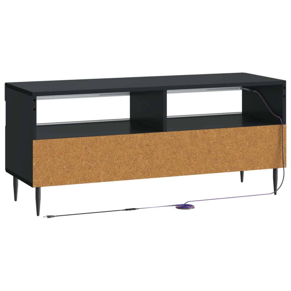 Mobile TV LED Nero Legno ingegnerizzato 896986