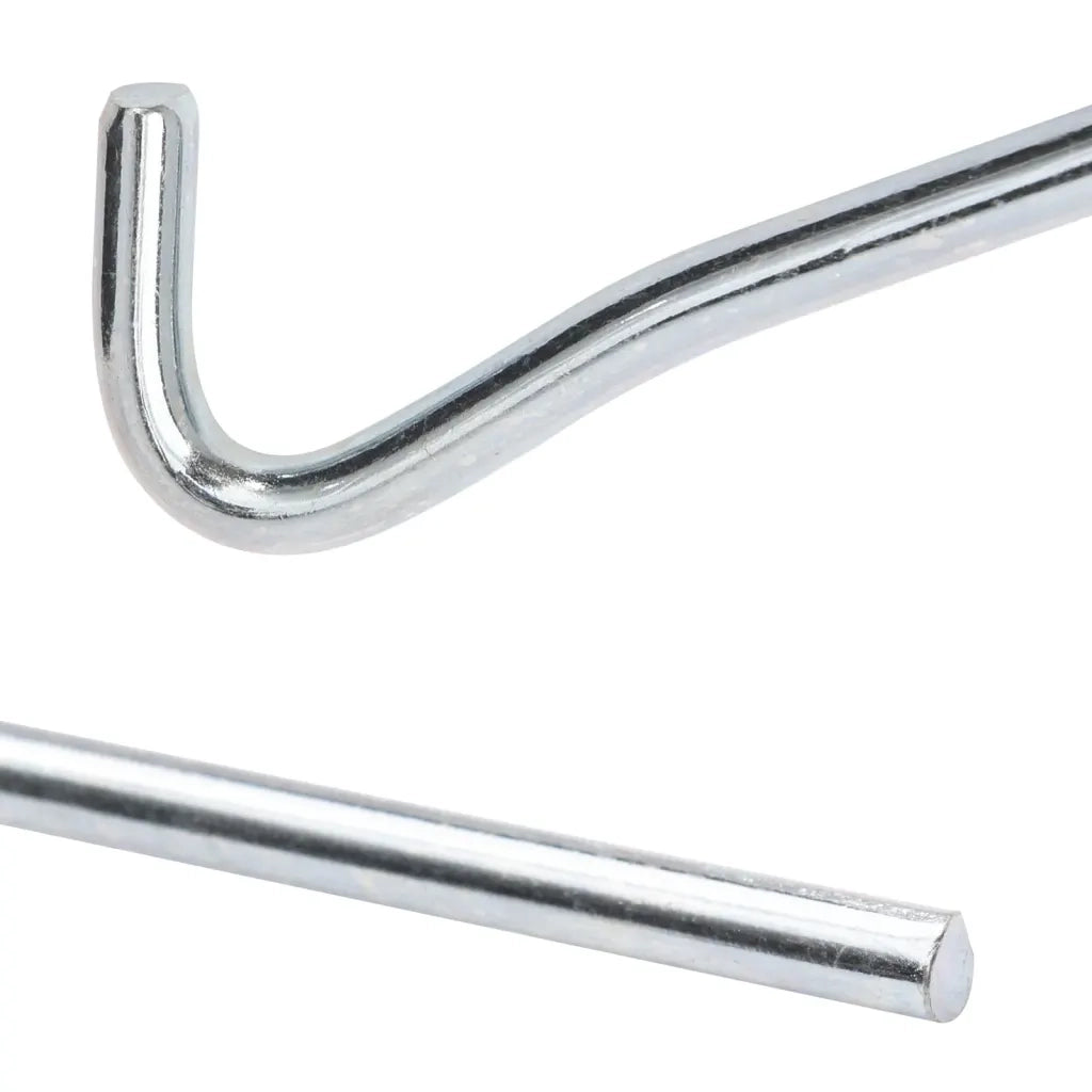 Picchetti per Tenda 25 pz 23 cm Ã˜7 mm in Acciaio Zincato