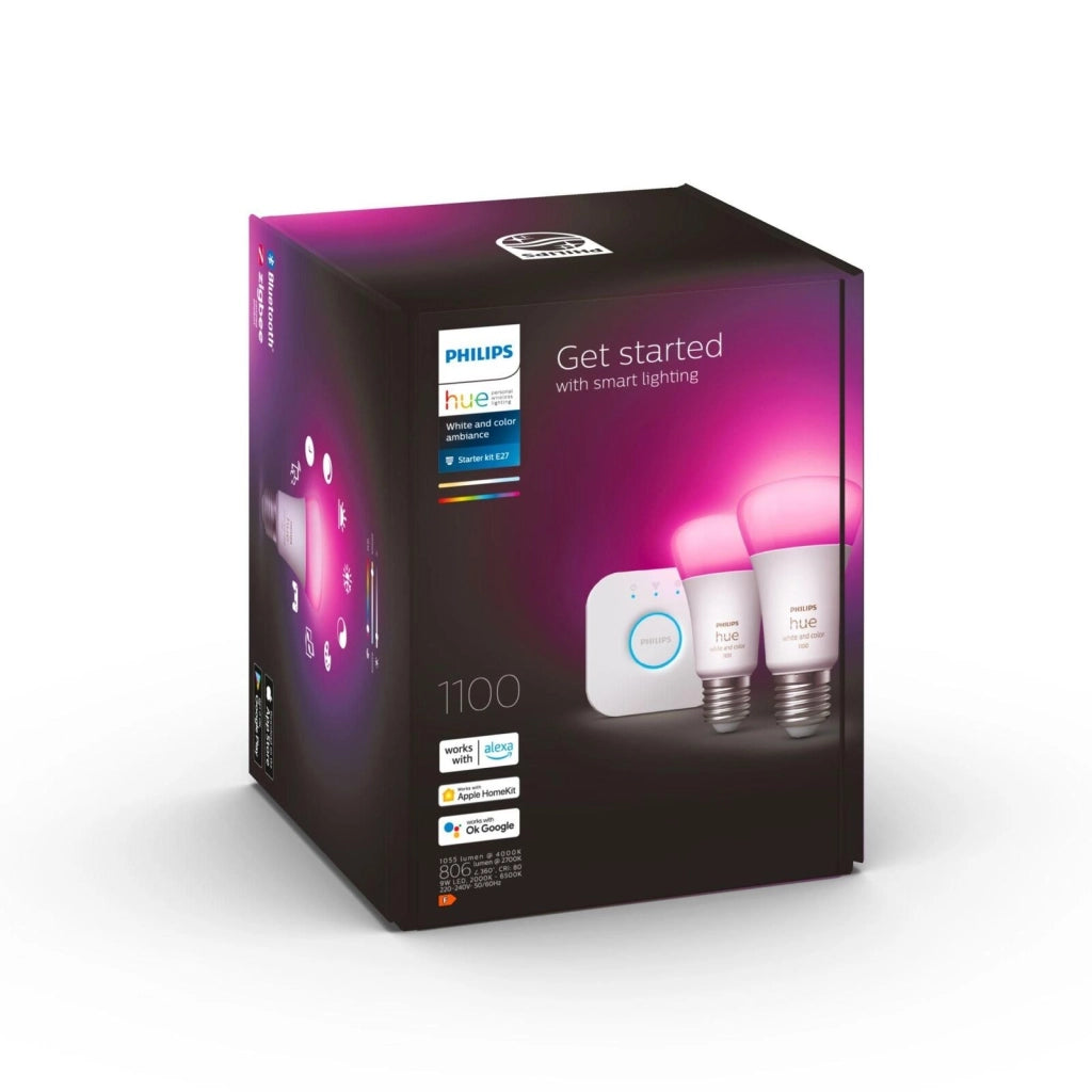 Philips Hue White and Color ambiance Starter kit E27