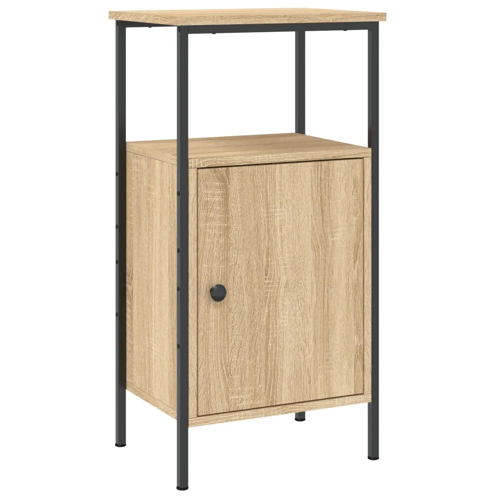Comodini 2pz Rovere Sonoma 41x31x80 cm in Legno Multistrato 825926