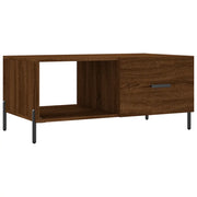 Tavolino da salotto | Tavolino da caff¨¨ | Tavolino da Soggiorno Rovere Marrone 90x50x40cm Legno Multistrato