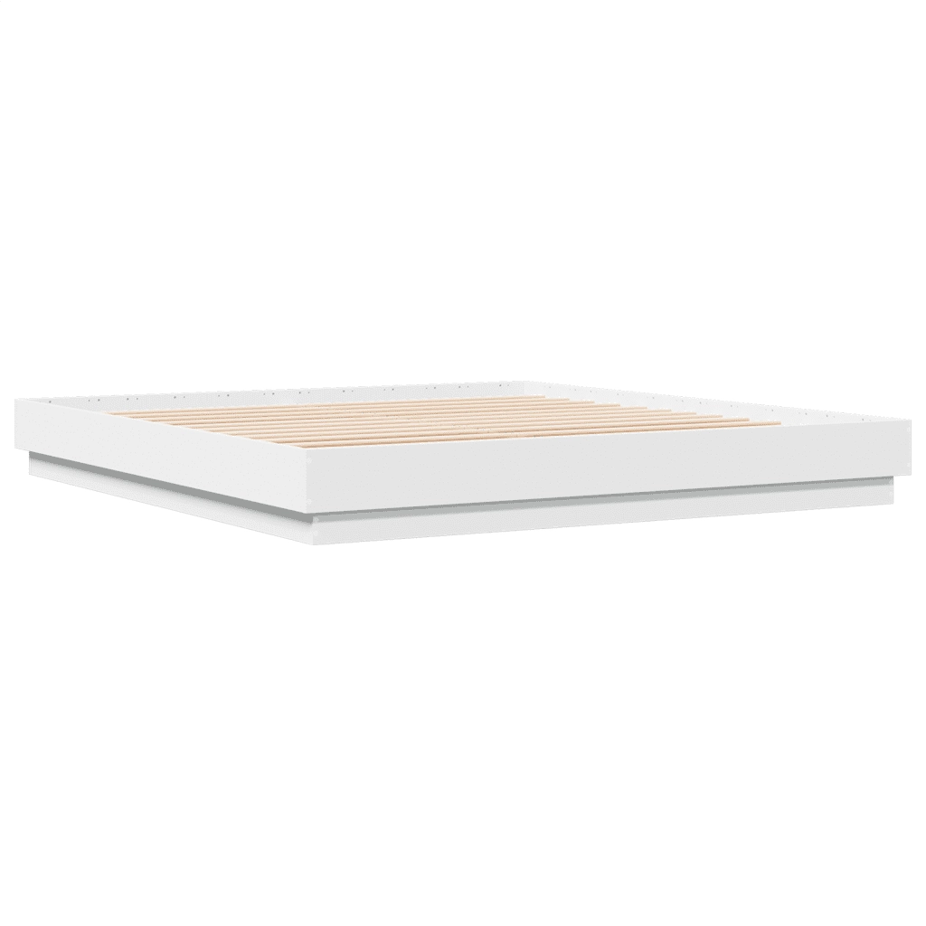 Giroletto con Luci LED Bianco 200x200 cm 3209765