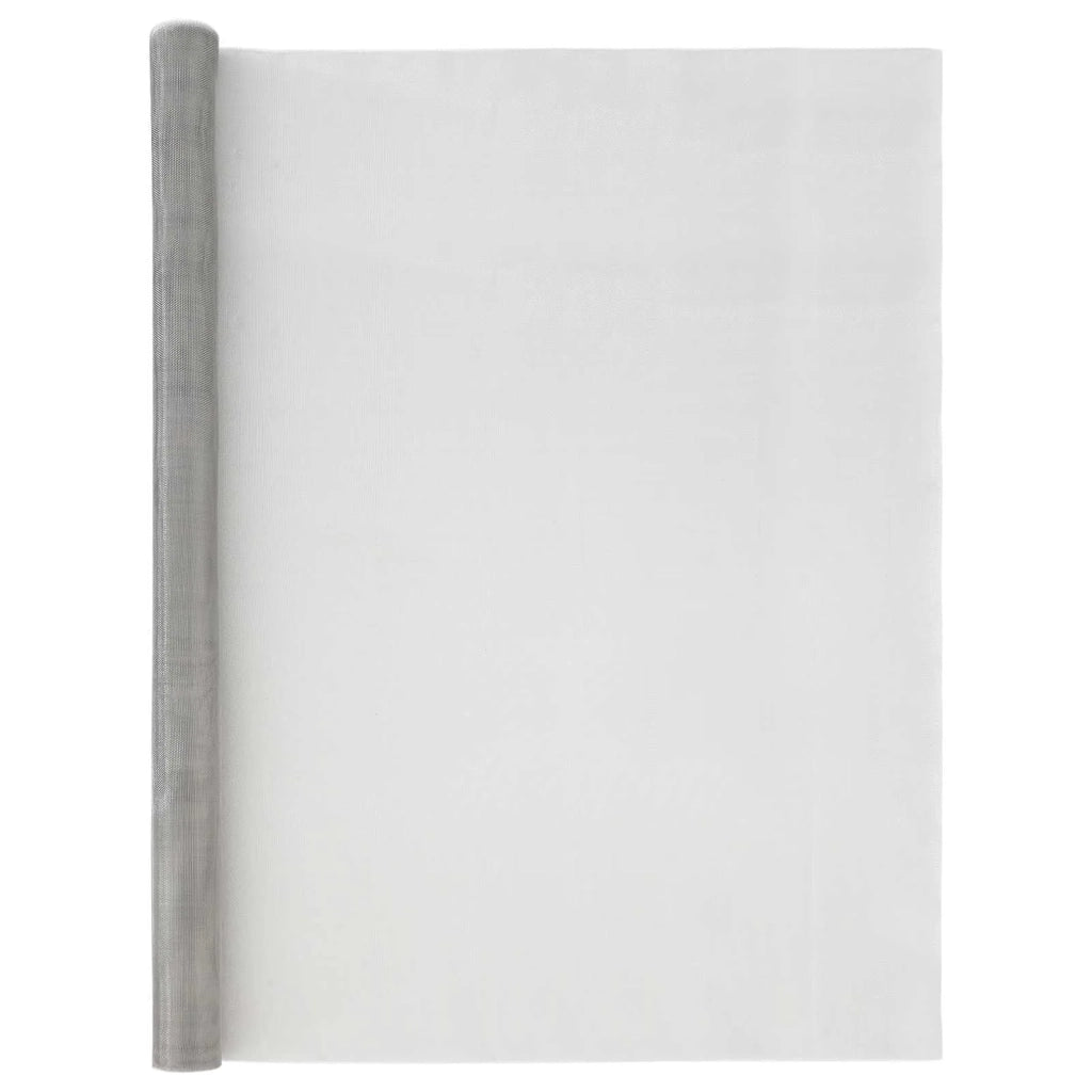 Rete per schermatura 120 x 500 cm 18 Mesh Argento 42039623