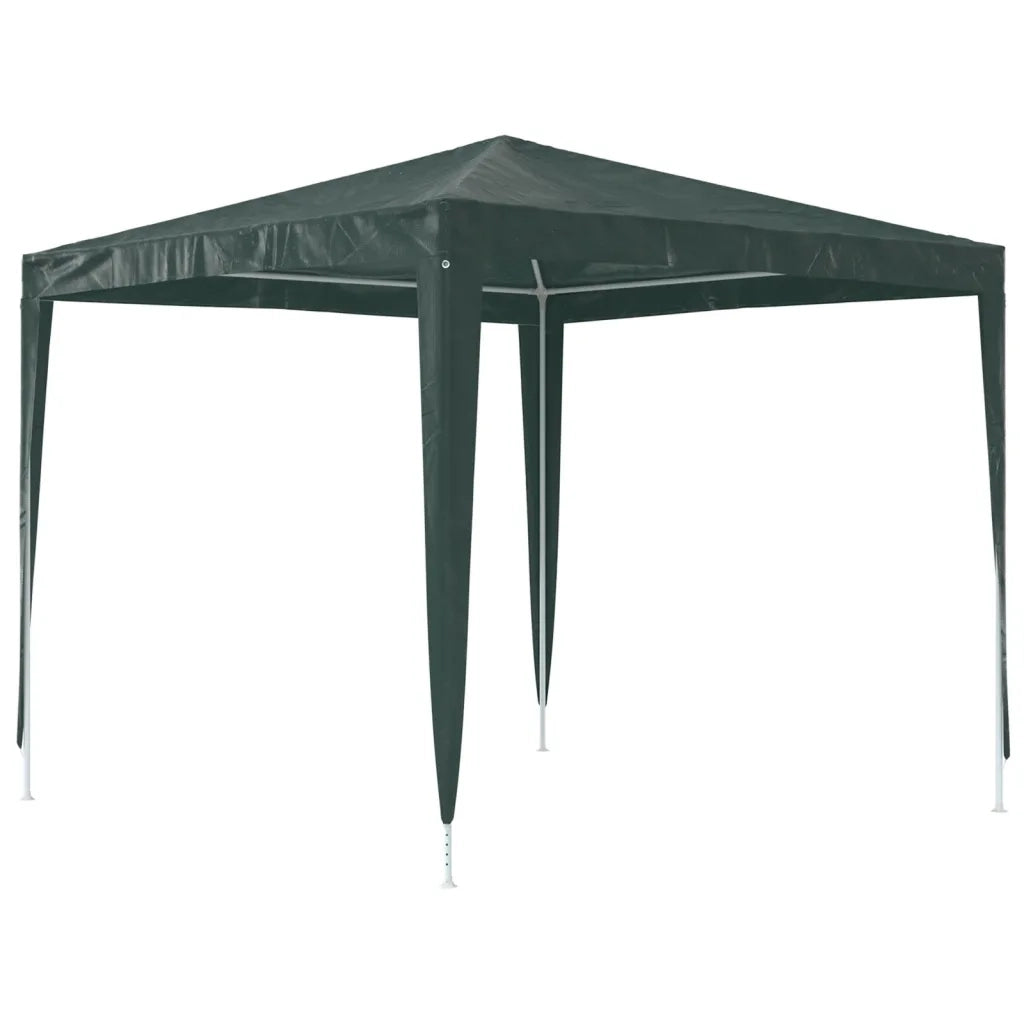 Gazebo | Pergolato Professionale 2,5x2,5 m Verde 90 g/m2