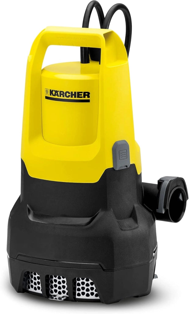 Kärcher Elettropompa a Immersione SP 16.000 Dirt, Portata 16.000 l/h, Profondità di Immersione max. 7 m, Filtra Particelle di Dimensioni Fino a 20 mm, Altezza Acqua Residua 25 mm, Pressione 0,8 bar