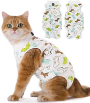 Abbigliamento chirurgico per esami fisici dopo castrazione nei gatti, abbigliamento per il recupero nei gatti, abbigliamento per la sterilizzazione (S)