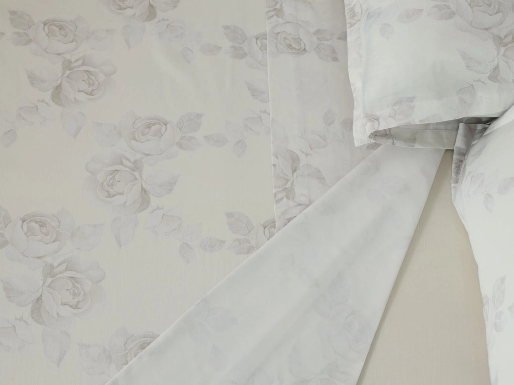 Sadamapa, Copripiumino Matrimoniale Federa Inclusa, 300x250 cm Bianco Crema