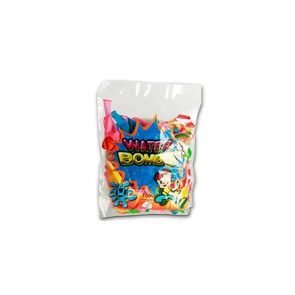 Trade Shop - Confezione 100 Palloncini Per Bomba D'acqua Gavettone Party Mare Spiaggia -