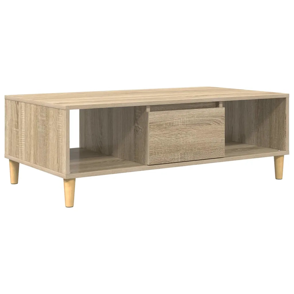 Tavolino da salotto Rovere Sonoma 102 x 55 x 35 cm 876191