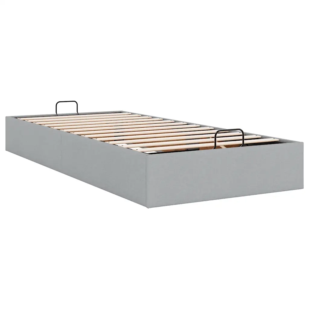 Struttura Letto Pouf senza Materasso 100x200 cm in Tessuto 3310854