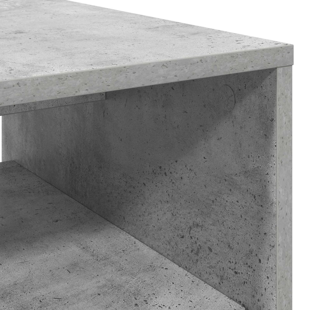 Tavolino da salotto Grigio cemento 60 x 50 x 40 cm