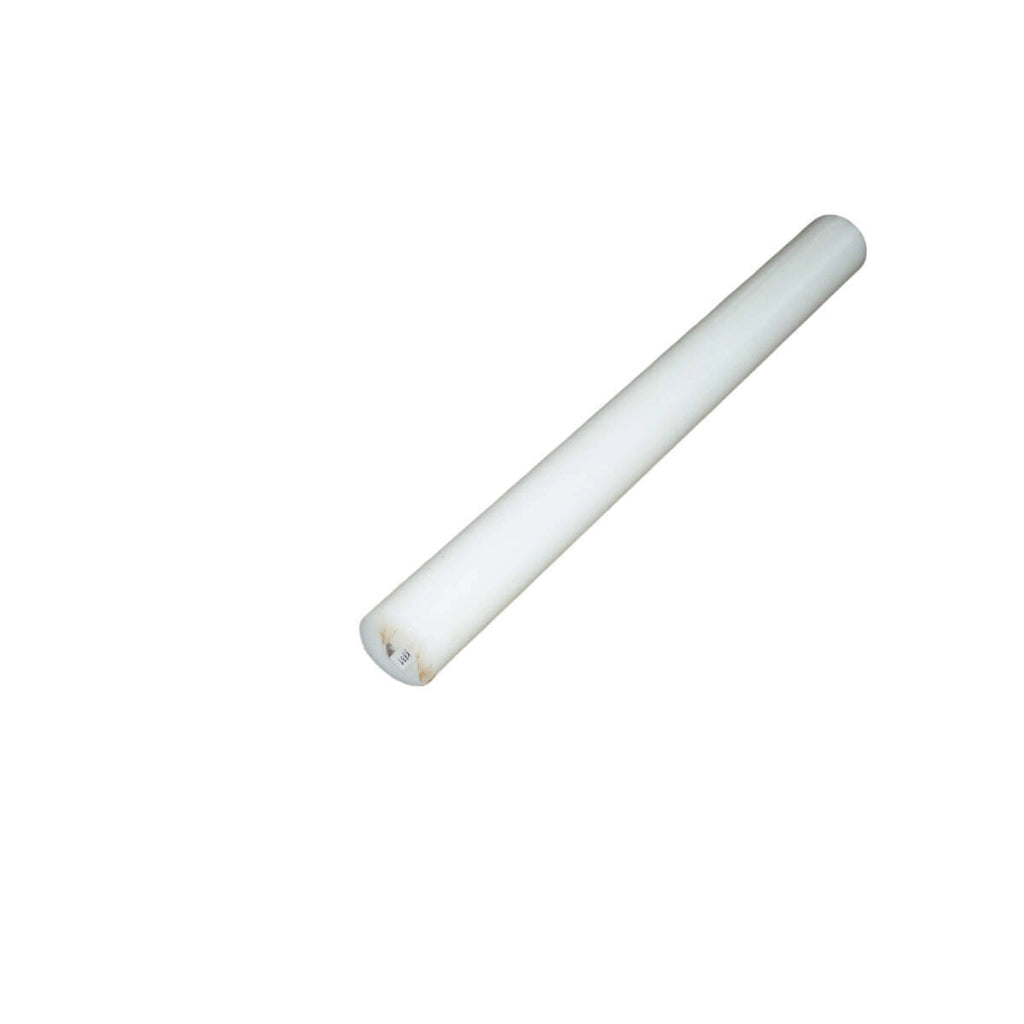 Barra di poliammide, poliossimetilene-poliacetale POM bianca Fi 150x330mm 8.96 Kg
