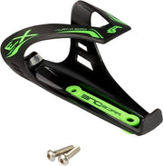 Porta acqua per bici da mountain bike - quasi indistruttibile e molto leggero - nero neon-verde (opaco)