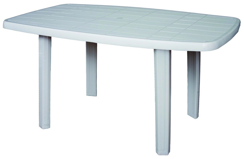 TAVOLO SORRENTO cm. 140x80x72 h col. Bianco