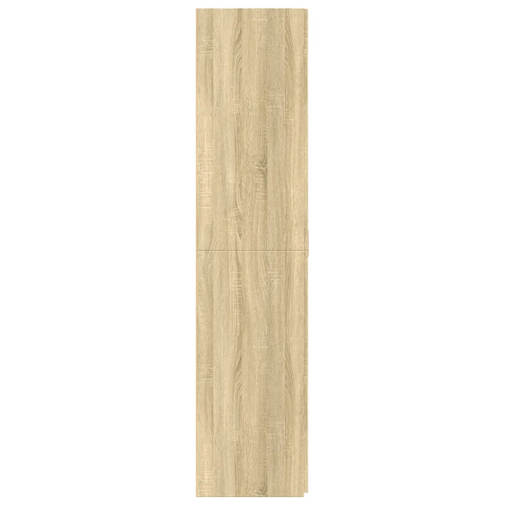 vidaXL Credenza Rovere Sonoma 70x42,5x185 cm in Legno Multistrato
