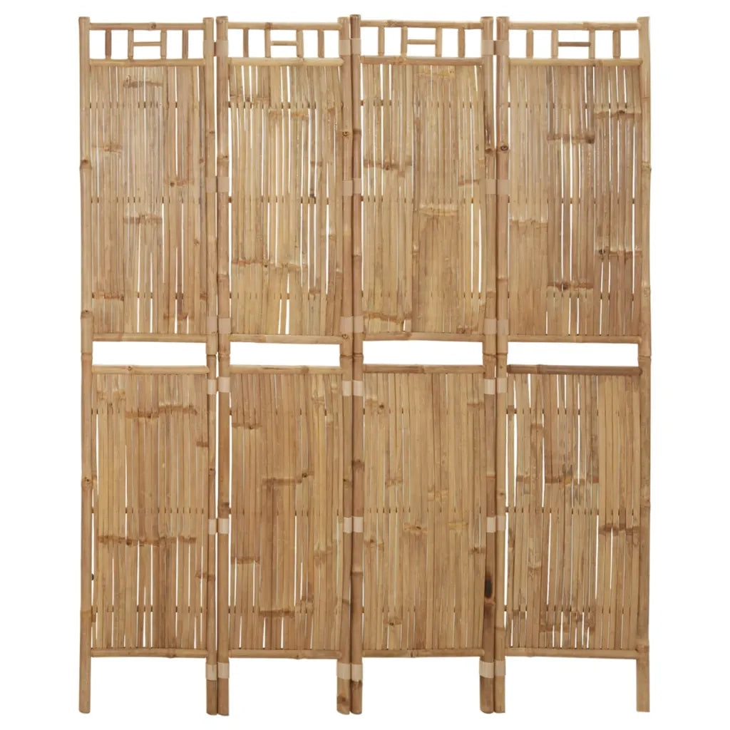 Paravento a 4 Pannelli in BambÃ¹ 160x180 cmcod mxl 73069