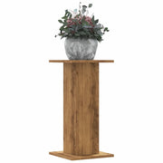 vidaXL Supporti Piante 2 pz Rovere Artigianale 30x30x60 cm Truciolato