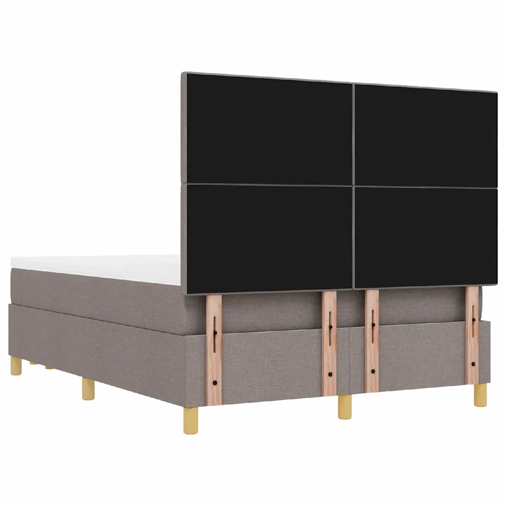 Letto a molle con testiera Talpa 190 x 140 cm Tessuto 3344300