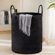 Wastino pieghevole in tessuto - 38 x 50 cm (nero)
