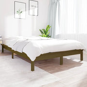 Giroletto senza Materasso-Struttura Letto Ambra 140x190 in Legno Massello