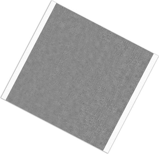 TapeCase 427 147 cm x 146 cm Adesivo in Alluminio Argento Lucido - 25 Pezzi, Alta Resistenza al Calore