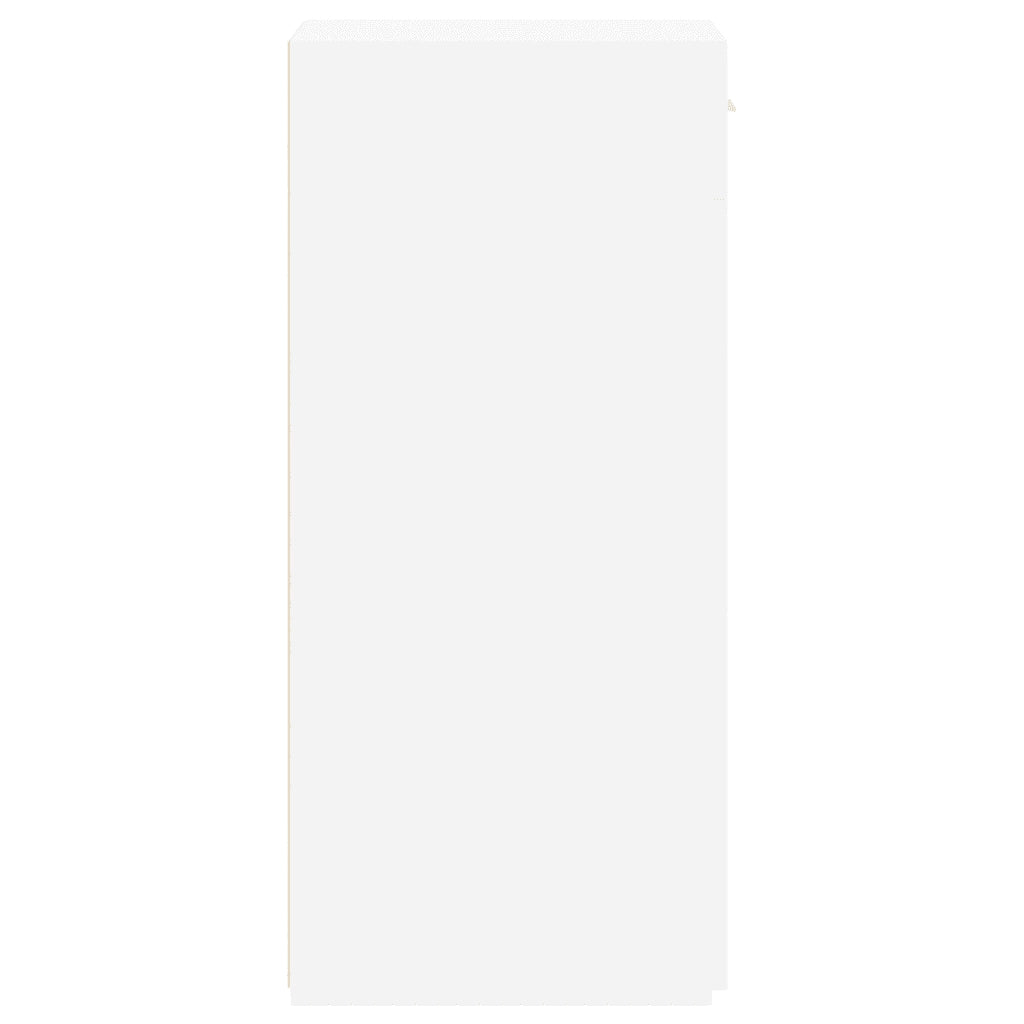 Credenza Bianca 40x42,5x93 cm in Legno Multistrato 846278