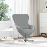 Divano Sedia-Poltrona uovo Grigio chiaro 63 x 73 x 90 cm Tessuto 649961